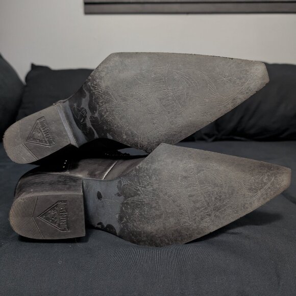 John Fluevog Magnus Boots - Size 10 - Black? Brown? - Picture 5 of 6